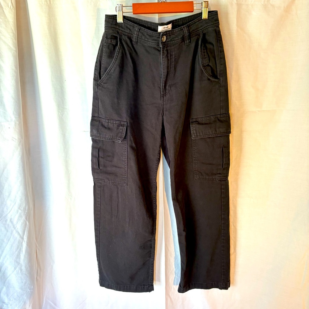 COTTON ON Bobbie Cargo Pant / Size 4 / dark wash